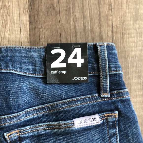Joe’s Jeans Cuff Crop NEW Jeans 24 - Picture 9 of 9